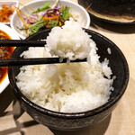 Kanzai Shanzu - お米は粒が立っていて、個人的には好きな炊き加減でした