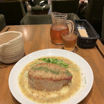 Les Jardin des dodine - 豚ロースのローストマスタードソース