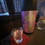 Washu Washoku Ebisu Kuroobi - 夏のお酒が続いたので濃醇な一品をここで。テイストがはっきりしている美味しいお酒です。
 

