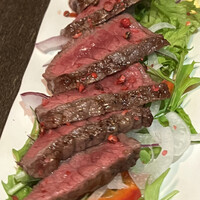 和酒和食 恵比寿 黒帯 - 赤城和牛　イチボ炭火焼き、ごくうま！