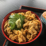 レストハウス竜飛 寿恵盛屋 - ウニ丼アップ