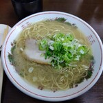 白龍ラーメン - 替え玉後