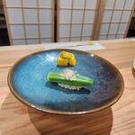 寿し鶴寿庵 - オクラ漬け