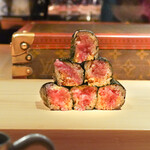 鮨 尚充 - とろたく巻き