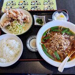 台湾料理 福龍亭 - 唐揚げランチ(台湾ラーメン)