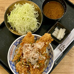 Tachinomi Tonkatsu Maruya - 山形だしカツ丼850円大盛無料