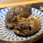 SUSHI TOKYO TEN、 - ツブ貝　これも柔らか