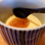 SUSHI TOKYO TEN、 - 茶碗蒸しに梅かつおのソース　落ち着くお味