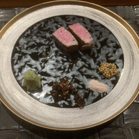 肉割烹 五平 - 黒毛和牛フィレステーキ4種の薬味で