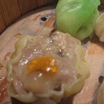 中国料理 海松 - 豚肉だけだと重いのですが 粗めに刻んだ海老の甘さが全体の味を和らげています