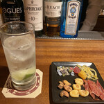 Bar CREAM - ジントニック　お通し