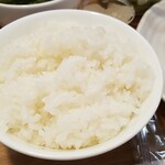 キッチン ブルー グローブ - ご飯大盛りのアップ