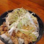 俺の中華たなか家 - 外せなくなった(笑)「背脂飯✨」をパチリ♯