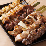 ≪Oyama chicken≫ Charcoal-Grilled skewer of seven pieces
