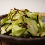 salted kelp cabbage