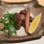 日本酒と肴 おく村 - 焼きツキノワグマ