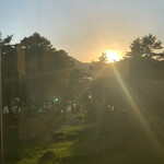 裏磐梯レイクリゾート - 桧原湖に沈む夕陽