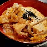 稲庭うどん延寿庵 - 地鶏かつを撮影したかったのだが。
