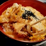 Inaniwa udon enjiyuan - 地鶏かつを撮影したかったのだが。