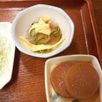 おふくろ食堂 - 大根の煮付けおいしい。