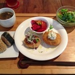 Vegan Cafe - デリ3種セット