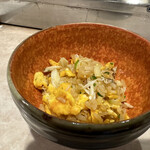 丸喜すし - ワタリガニの炒飯