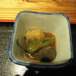 Izakaya Ichi Kyuu Ichi - 小鉢（茄子と獅子唐）