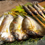 柳家 - 天然鮎ひらき＆天然鮎丸干し