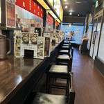 長浜らーめん - カウンター