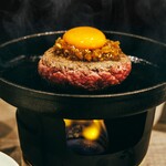 【예약 불가】흑모 일본소 100% 생 햄버거 150g