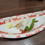 旬魚 たつみ - 白烏賊のお造り