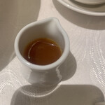 筑紫樓 - 卵黄ソース。チャーシューにとても合う！