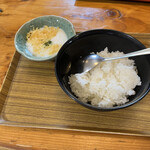 Nikusoba Ichi - とろろご飯　350円