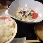 ほの壺 - 豚みそぶっかけうどん定食