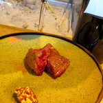 柳家 - 小鹿ヒレはレアな焼き加減