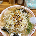 大輪ラーメン - 味噌ラーメン　ニンニクチップ制