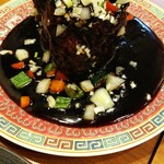 中華ダイニング 結 - スペアリブ拳骨黒酢酢豚