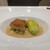 マスドラヴァンド - 料理写真:甘鯛　帆立のムース　オマール海老のソース