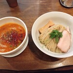 人力俥 - つけそば 海老担々麺