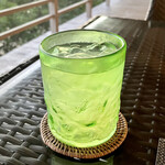 百名伽藍 - シークヮーサーのお酒 ソーダ割 1200円