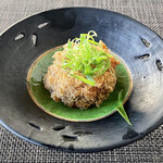 百名伽藍 - どぅる天 トマトソース掛け