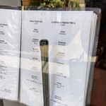 La Brianza - この日のメニュー。メニューは随時変わっていきます