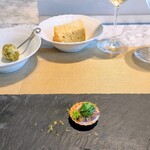 La Brianza - 鯵のタルト仕立て。