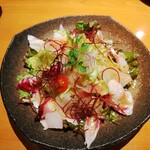 Sushi Daining Utsukimura - 月むら風海の幸サラダ