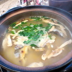 柳家 - 松茸入り天然鮎雑炊