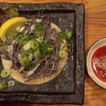 焼肉 韓亭 - 『生センマイ・近江牛』(714円)～♪(^o^)丿