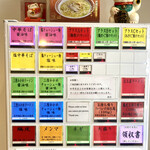 仙台中華そば 銘店嘉一 - 券売機