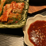 KOREAN DINING LEE - 前回と違うのはキムチ