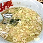 ラーメン山岡家 - 醤油つけ汁