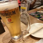 大衆居酒屋 とりいちず - ビール